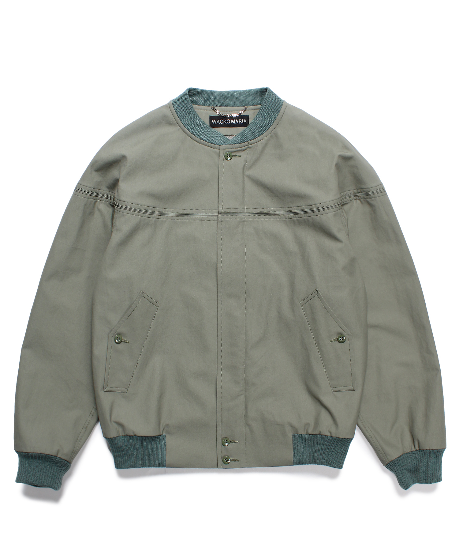 えぜすた WACKOMARIA ミリタリージャケット WACKO MARIA《ワコマリア》MA-1 FLIGHT JACKET (GRAY) | 正規