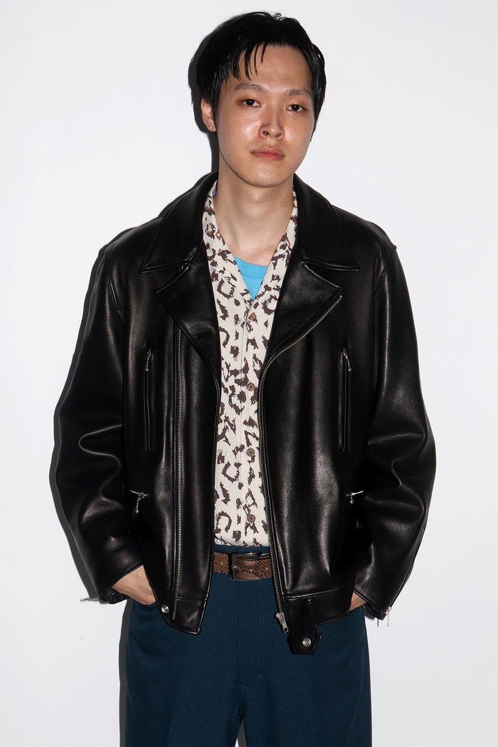 WACKO MARIA ガウン　コート　パイル　バックプリント　黒 WACKO MARIA ガウン コート パイル バックプリント 黒